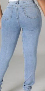 Laced Denim Cutout Skinny Jeans